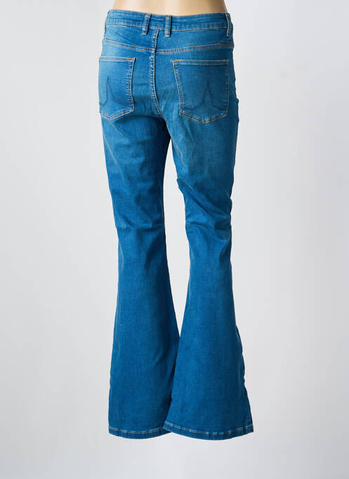 Blugi cu croială evazată albastru KUYICHI femeie