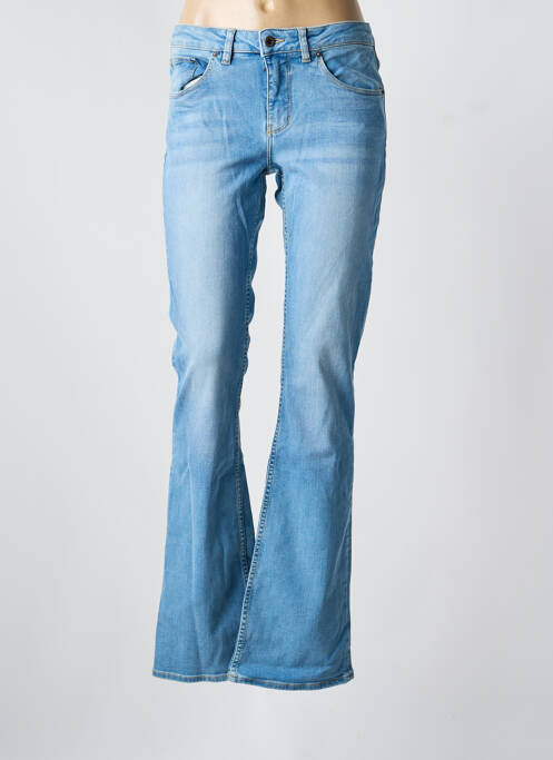 Blugi cu croială evazată albastru KUYICHI femeie