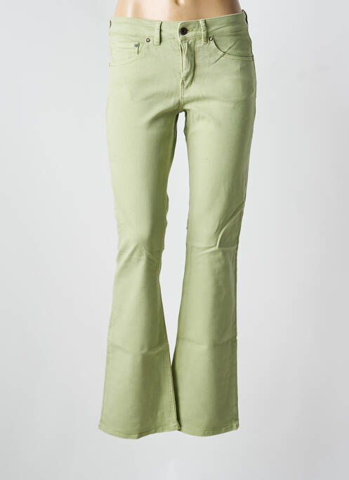 Blugi bootcut verde KUYICHI femeie