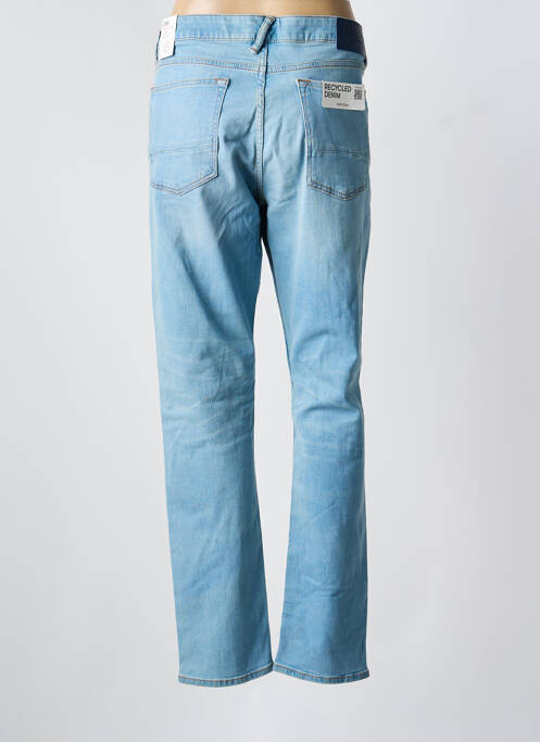 Blugi cu croială dreaptă albastru KUYICHI bărbat