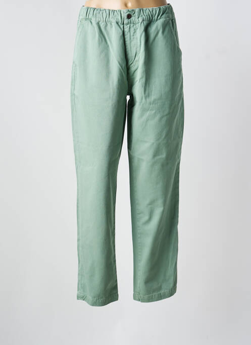 Blugi cu croială dreaptă verde KUYICHI bărbat