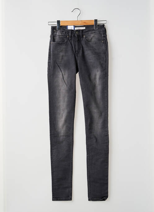 Blugi cu croială slim gri KUYICHI femeie