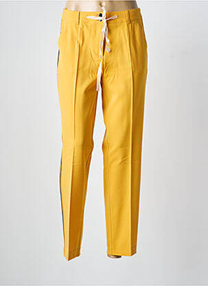 Pantalon 7/8 talie înaltă talie înaltă galben HEINE femeie