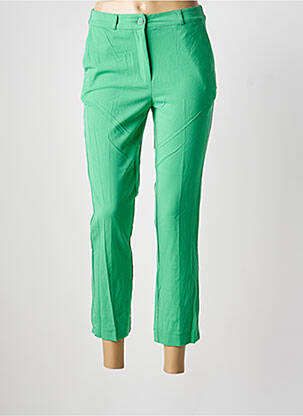 Pantalon 7/8 talie înaltă talie înaltă verde DAMART femeie
