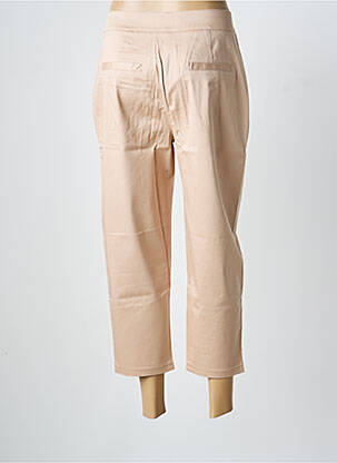 Pantalon 7/8 talie înaltă talie înaltă bej ASHLEY BROOKE femeie