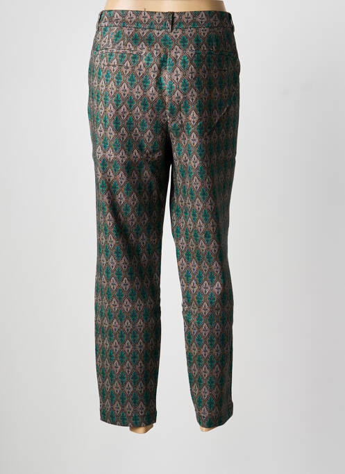 Pantalon 7/8 verde LINEA TESINI femeie