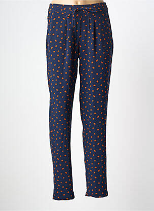 Pantalon slim talie înaltă talie înaltă albastru DAMART femeie