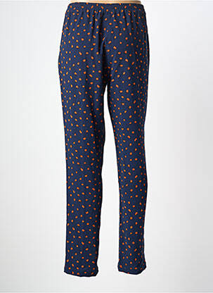 Pantalon slim talie înaltă talie înaltă albastru DAMART femeie