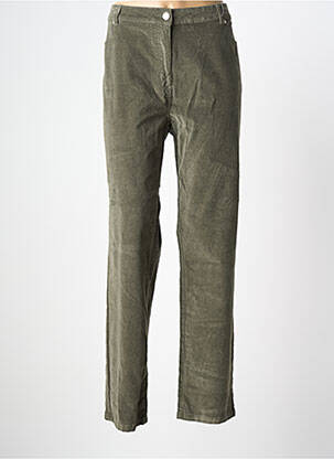 Pantalon drept verde DAMART femeie
