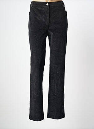 Pantalon drept elasticitate mărime normală negru DAMART femeie