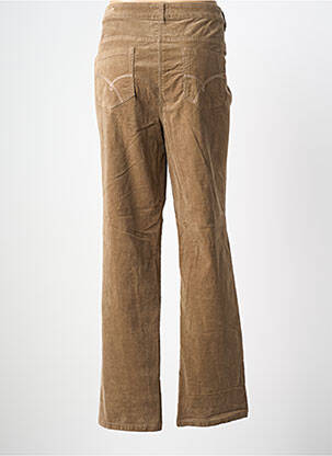 Pantalon drept elasticitate mărime normală maro DAMART femeie