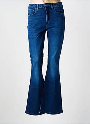 Blugi cu croială evazată albastru KUYICHI femeie