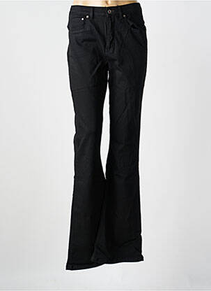 Blugi cu croială evazată negru KUYICHI femeie