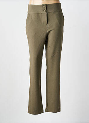 Pantalon chino verde DAMART femeie
