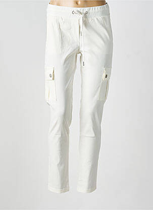 Pantalon cargo bej LINEA TESINI femeie