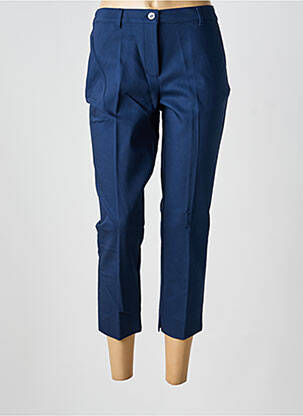 Pantalon 7/8 talie elastică mărime normală albastru DAMART femeie