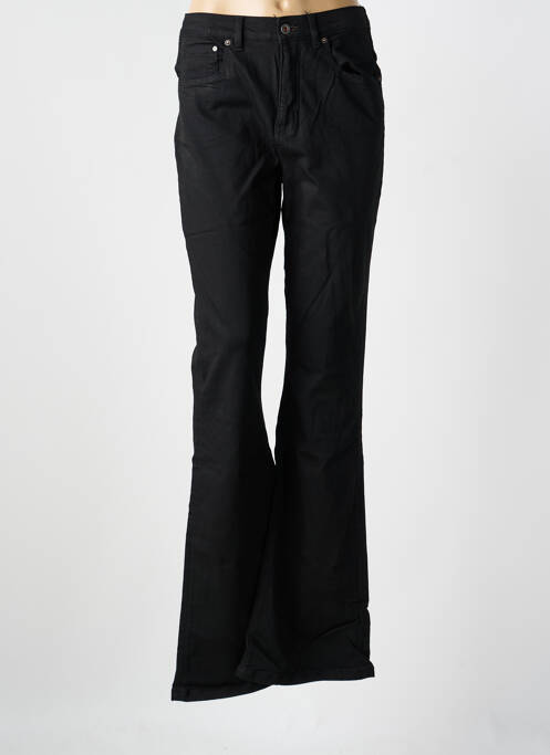 Blugi cu croială evazată negru KUYICHI femeie