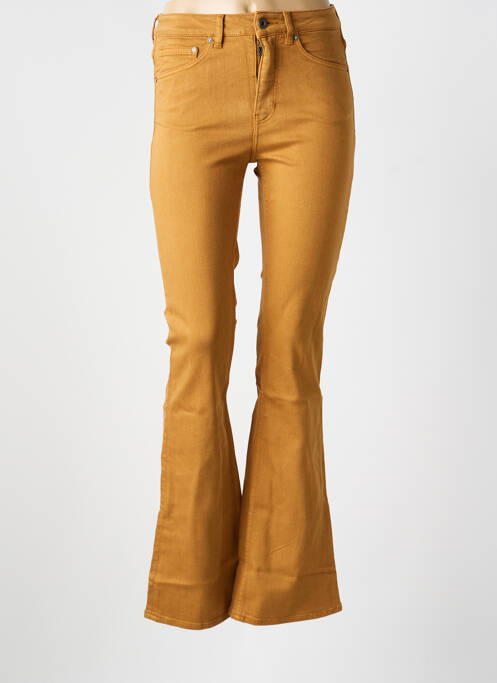 Blugi cu croială evazată galben KUYICHI femeie