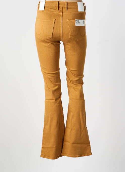 Blugi cu croială evazată galben KUYICHI femeie