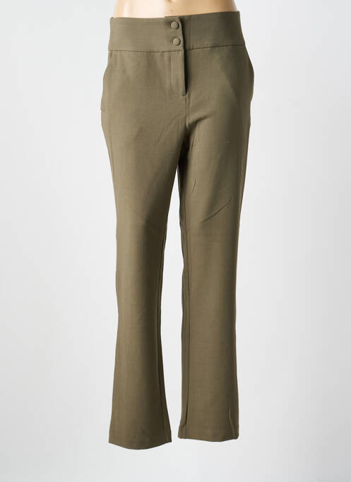 Pantalon chino verde DAMART femeie