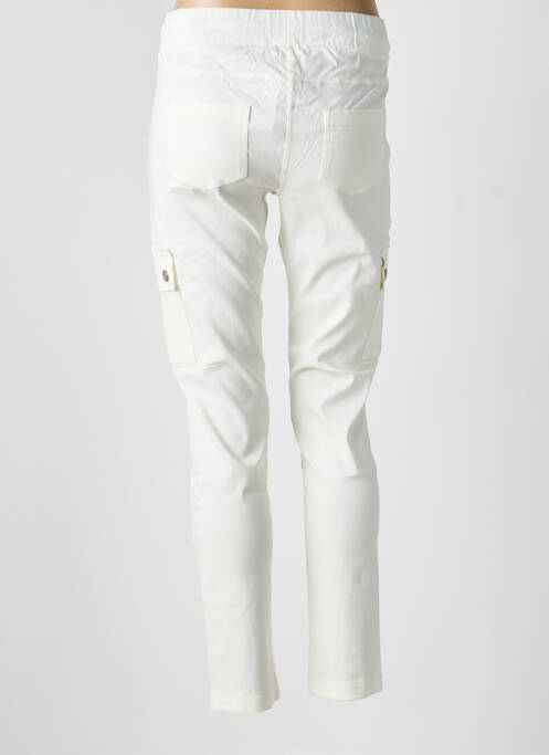 Pantalon cargo bej LINEA TESINI femeie