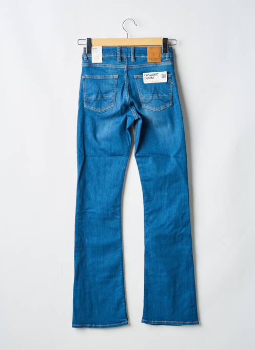 Blugi bootcut albastru KUYICHI femeie