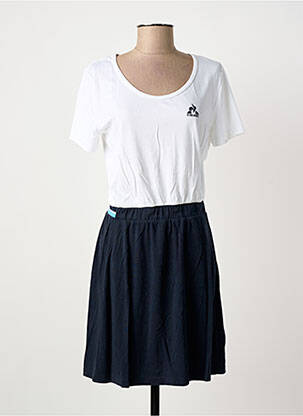 Rochie scurtă mâneci scurte mâneci scurte albastru LE COQ SPORTIF femeie