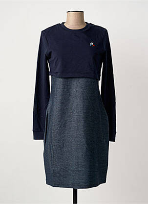 Rochie scurtă albastru LE COQ SPORTIF femeie