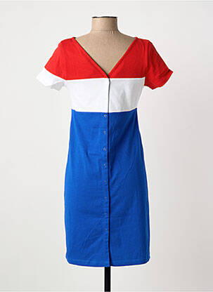 Rochie scurtă mâneci scurte mâneci scurte albastru LE COQ SPORTIF femeie