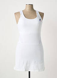 Rochie scurtă guler rotund bretele subțiri bej LE COQ SPORTIF femme
