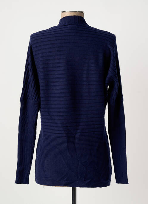 Pulover tunică elasticitate mâneci lungi albastru HEINE femme