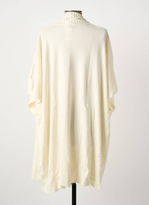 Vestă cu mâneci scurte croială cambrată bej HEINE femme