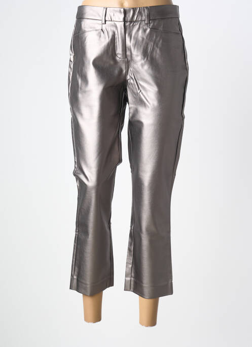 Pantalon trei sferturi maro ASHLEY BROOKE femeie