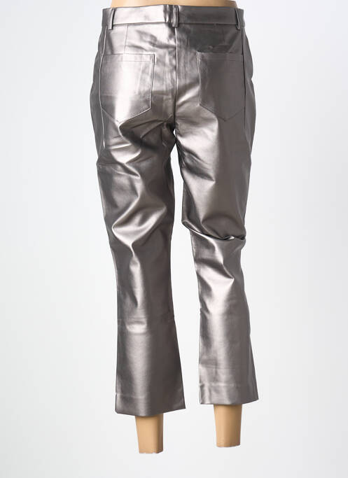 Pantalon trei sferturi maro ASHLEY BROOKE femeie