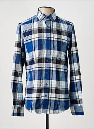 Cămașă cu mâneci lungi albastru TERRITOIRE D'HOMME bărbat