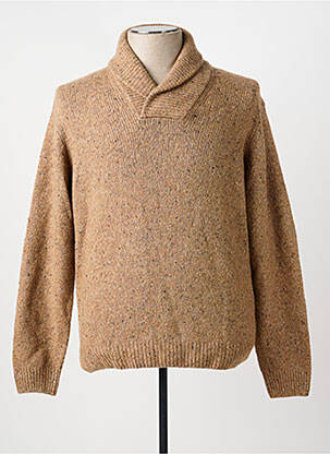 Pulover maro TERRITOIRE D'HOMME bărbat