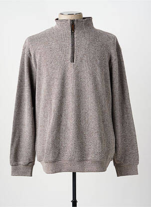 Pulover maro TERRITOIRE D'HOMME bărbat