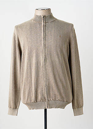 Vestă cu mâneci lungi maro TERRITOIRE D'HOMME bărbat