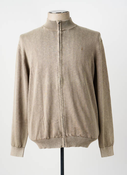 Vestă cu mâneci lungi maro TERRITOIRE D'HOMME bărbat