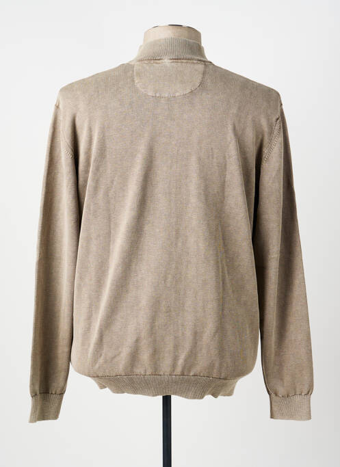 Vestă cu mâneci lungi maro TERRITOIRE D'HOMME bărbat