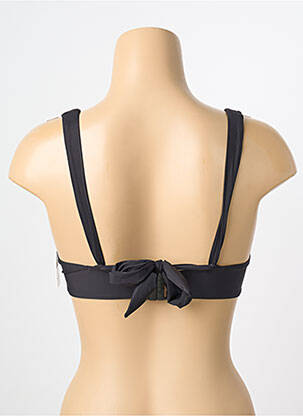 Sutien de costum de baie elasticitate top sutien push-up negru AUBADE femeie