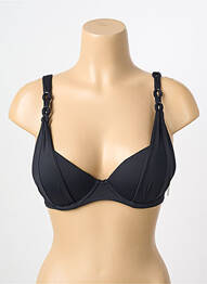 Sutien de costum de baie elasticitate top sutien push-up negru AUBADE femme