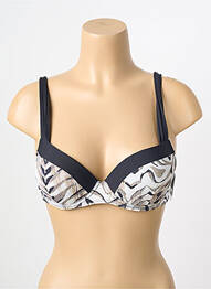Sutien de costum de baie elasticitate top sutien push-up bej AUBADE femme