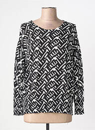 Pulover guler rotund mâneci lungi negru ESCORPION femme