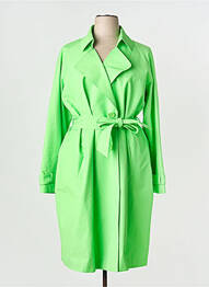 Trench buzunare fără glugă verde TAIFUN femme