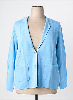 Vestă cu mâneci lungi albastru FRANK WALDER femeie