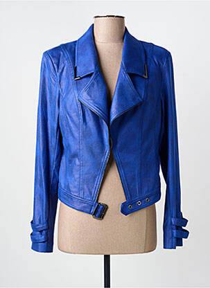 Jachete casual guler tip costum albastru JOSEPH RIBKOFF femeie