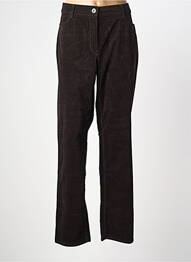 Pantalon drept elasticitate mărime normală maro ATELIER GARDEUR femme