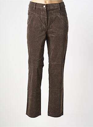 Pantalon slim elasticitate mărime normală maro GERRY WEBER femeie