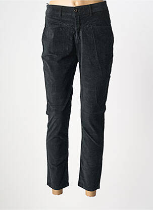 Pantalon slim talie înaltă talie înaltă negru CAFE NOIR femeie